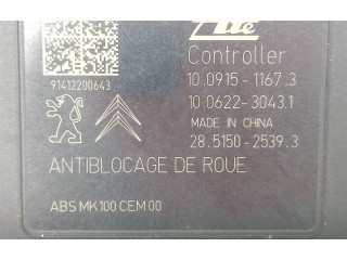Блок ABS    1608752780, 9802460680   Citroen C3