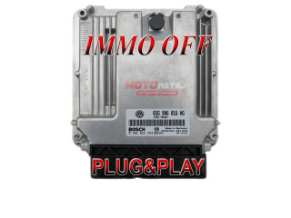 Блок управления двигателя 03G906016HG, 0281012293 Skoda Octavia Mk2 (1Z)