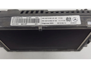 Дисплей    A2129018103, A2129023703   Mercedes-Benz E C207 W207