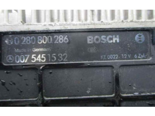 Řídící jednotka 0075451532, 0280800286 Mercedes-Benz E W124 1991