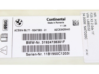 Блок подушек безопасности 9247383 BMW X3 F25