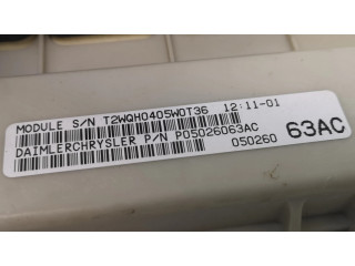 Блок комфорта P05026063AC, T2WQH0405W0T36 Chrysler Voyager