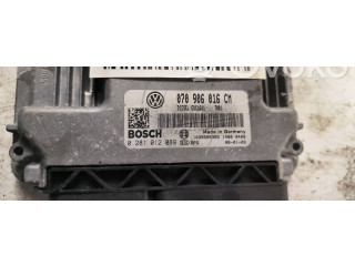 Блок управления двигателем Блок управления 070906016CM   Volkswagen Phaeton