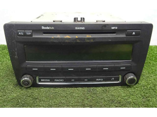 Блок управления HiFi audio     Skoda Octavia Mk2 (1Z) 2004 - 2013 года