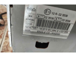 Радио/ проигрыватель CD/DVD / навигация 7M5T18C815BC Ford C-MAX I