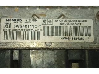 Блок управления 9653447380, 5WS40111C-8HX   Citroen C2