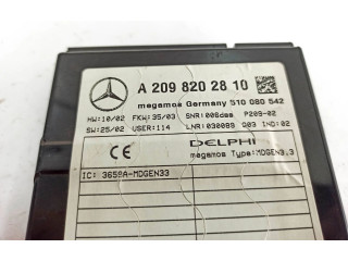 Модуль управления сидением A2098202810, 510080542   Mercedes-Benz CLK A209 C209