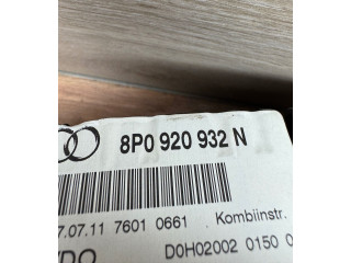 Панель приборов 8P0920932N, DOH02002 Audi A3 S3 A3 Sportback 8P