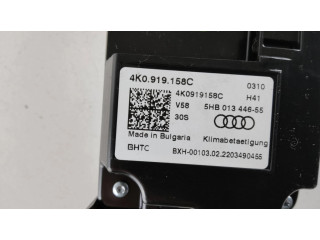 Блок управления климат-контролем 4K0919158C, 5HB01344655 Audi e-tron