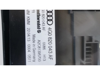 Блок управления климат-контролем 4G0820043AF   Audi A6 C7