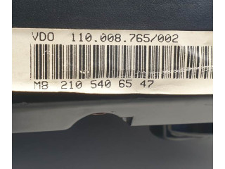 Панель приборов 2105406547 Mercedes-Benz E W210