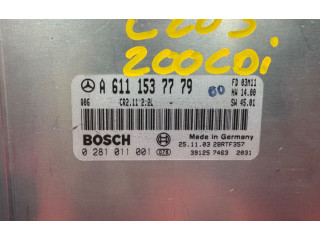 Řídící jednotka 0281011001, A6111537779 Mercedes-Benz C W203 2003