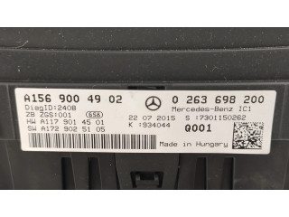 Přístrojová deska Mercedes-Benz GLA W156 2015 A1569004902, 0263698200