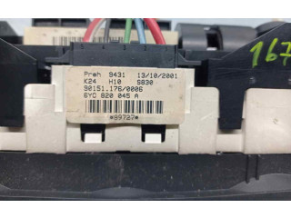 Модуль блока управления кондиционером 6Y0820045A Skoda Fabia Mk1 (6Y)