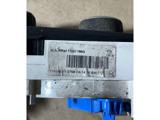 Блок управления климат-контролем T1001786G, 111019210758 Renault Scenic III Grand scenic III