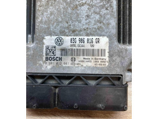 Блок управления двигателем Блок управления 03G906016GR, 0281012641 Volkswagen Golf Plus