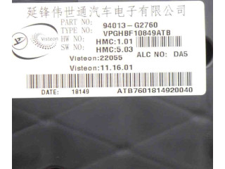 Přístrojová deska  Hyundai Ioniq 2018 94013G2760  