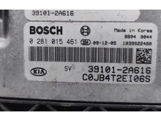 Блок управления двигателя 39101-2A616, 0281015461   KIA Rio