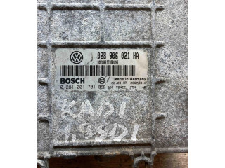 Блок управления двигателем Блок управления 028906021HA, 0281001701 Volkswagen Caddy