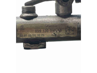 Топливная рампа 059130090AB, 059130090AB   Audi A6 S6 C6 4F  