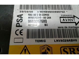 Блок подушек безопасности 9663357680 Citroen C2