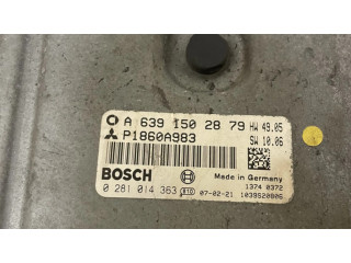 Блок управления двигателя P1860A983 Mitsubishi Colt