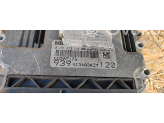 Блок управления двигателя 0281012143, 55207176 Alfa Romeo 159