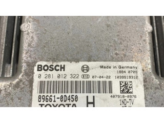 Řídící jednotka 896610D450, 18840709 Toyota Yaris 2008