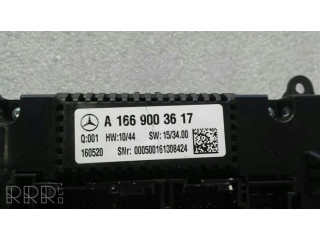 Блок управления климат-контролем A1669003617   Mercedes-Benz GLS X166