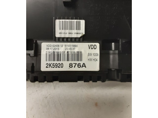 Přístrojová deska  Volkswagen Caddy 2016 2K5920866A  