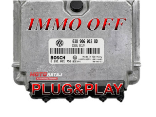 Блок управления двигателя 038906018BD, 1039S04999 Volkswagen New Beetle