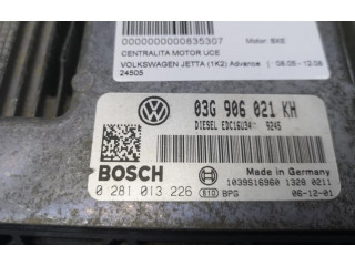 Блок управления двигателем Блок управления 03G906021KH Volkswagen Jetta V