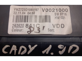 Панель приборов V0021000, 2K0920841C   Volkswagen Caddy       