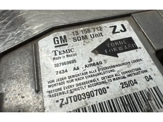 Блок подушек безопасности 13158712, ZJT00390700 Opel Meriva A