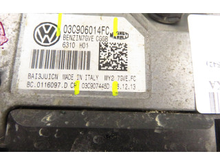 Блок управления двигателя 03C907445D, 03C906014FC Skoda Fabia Mk2 (5J)