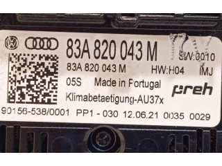 Блок управления климат-контролем 83A820043M, 83A820043MIMJ Audi Q3 F3