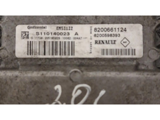 Блок управления двигателя 8200661124, 8200598393   Dacia Sandero