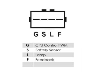 Генератор 1608726580, 1800A271 Mitsubishi Outlander