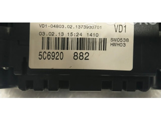 Спидометр (приборный щиток)    5C6920882, 5C6920882X   Volkswagen Jetta VI