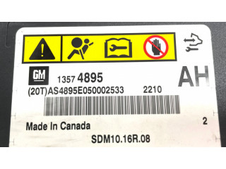 Блок подушек безопасности 13574895, AS4895E050002533   Chevrolet Volt I