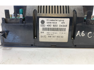 Блок управления климат-контролем 4B0820043AR, 0208H018   Audi A6 S6 C5 4B