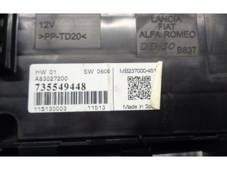 Блок управления климат-контролем 735549448 Fiat Linea