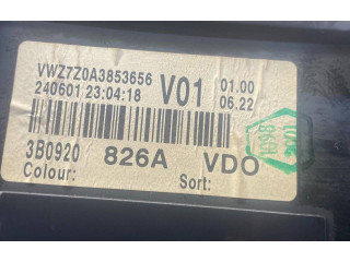 Přístrojová deska Volkswagen PASSAT B5.5 2003 3B0920826A, VWZ7Z0A3853656