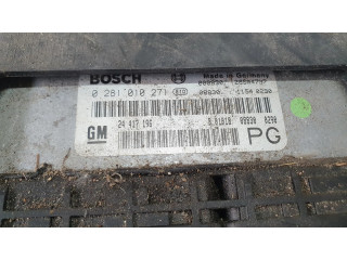 Řídící jednotka 0281010271, 24417196 Opel Vectra B 1998