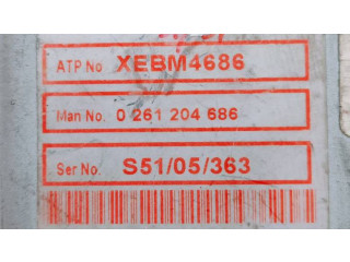 Блок управления двигателя 0261204686, XEBM4686   Audi A8 S8 D2 4D