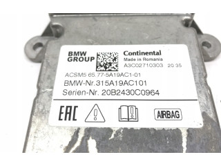 Блок подушек безопасности 5A19AC1 BMW X3 G01