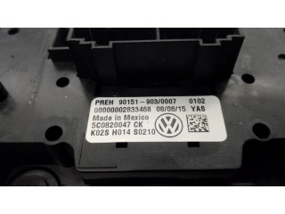 Блок управления климат-контролем 5C0820047CK, 901519030007   Volkswagen Jetta VI