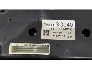 Блок управления климат-контролем 72311SG040 Subaru Forester SJ