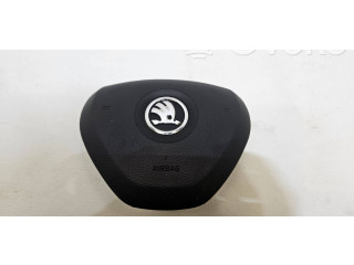 Подушка безопасности водителя 5E0880201   Skoda Octavia Mk3 (5E)