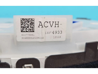 Přístrojová deska Opel Zafira C 2012 13374933, IMPRK1376010